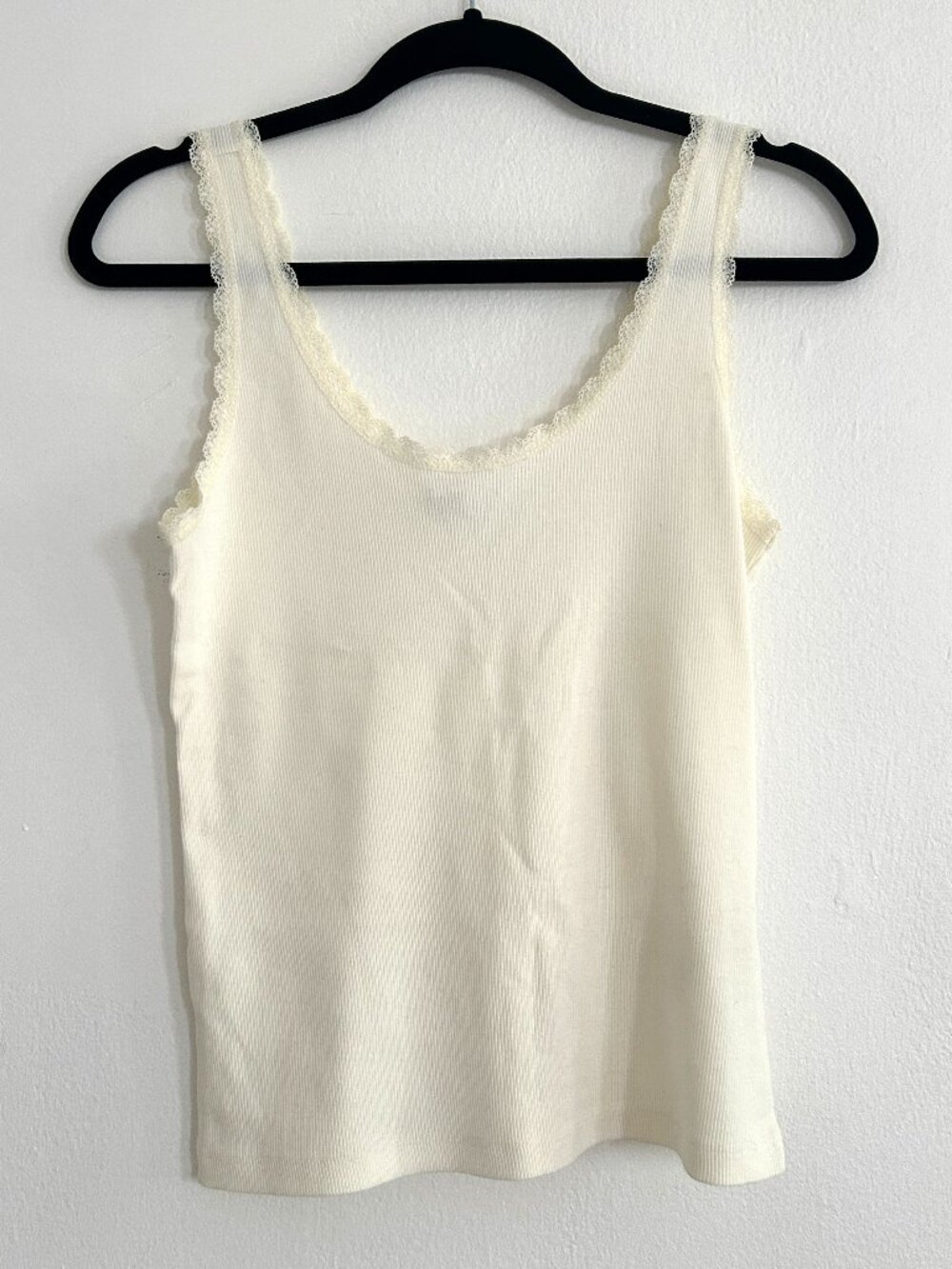 & Other Stories Lace Trim Tank Top